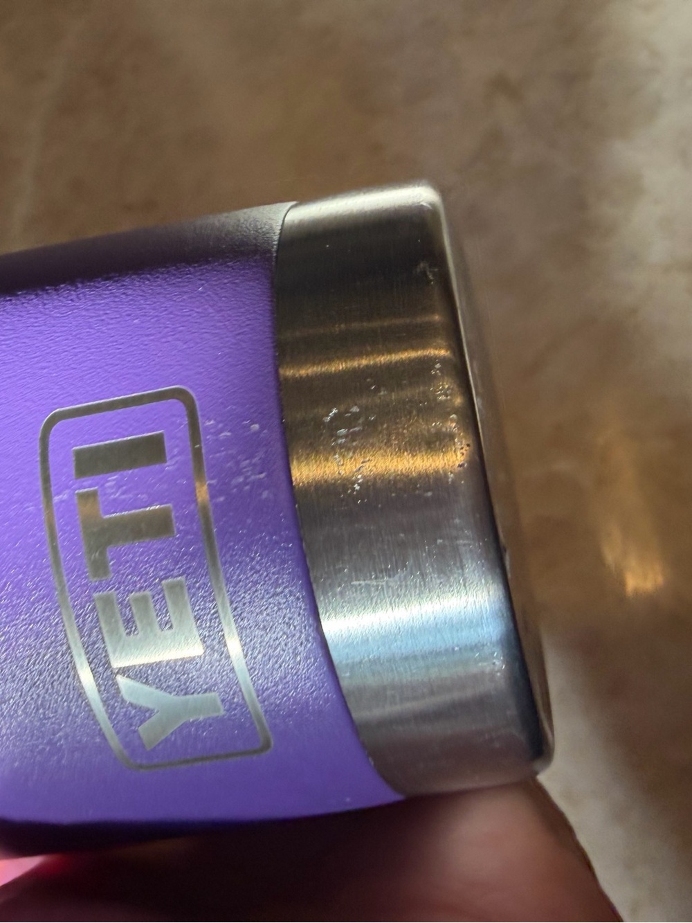 YETI Rambler 20 oz Tumbler in purple - Picture 8 of 10